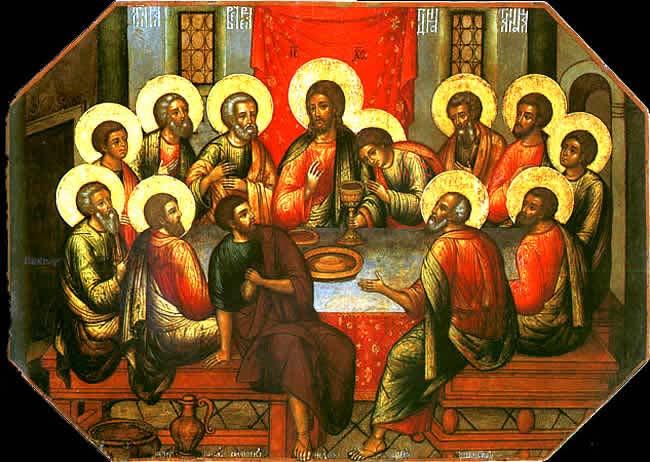 Simon Ushakov Last Supper